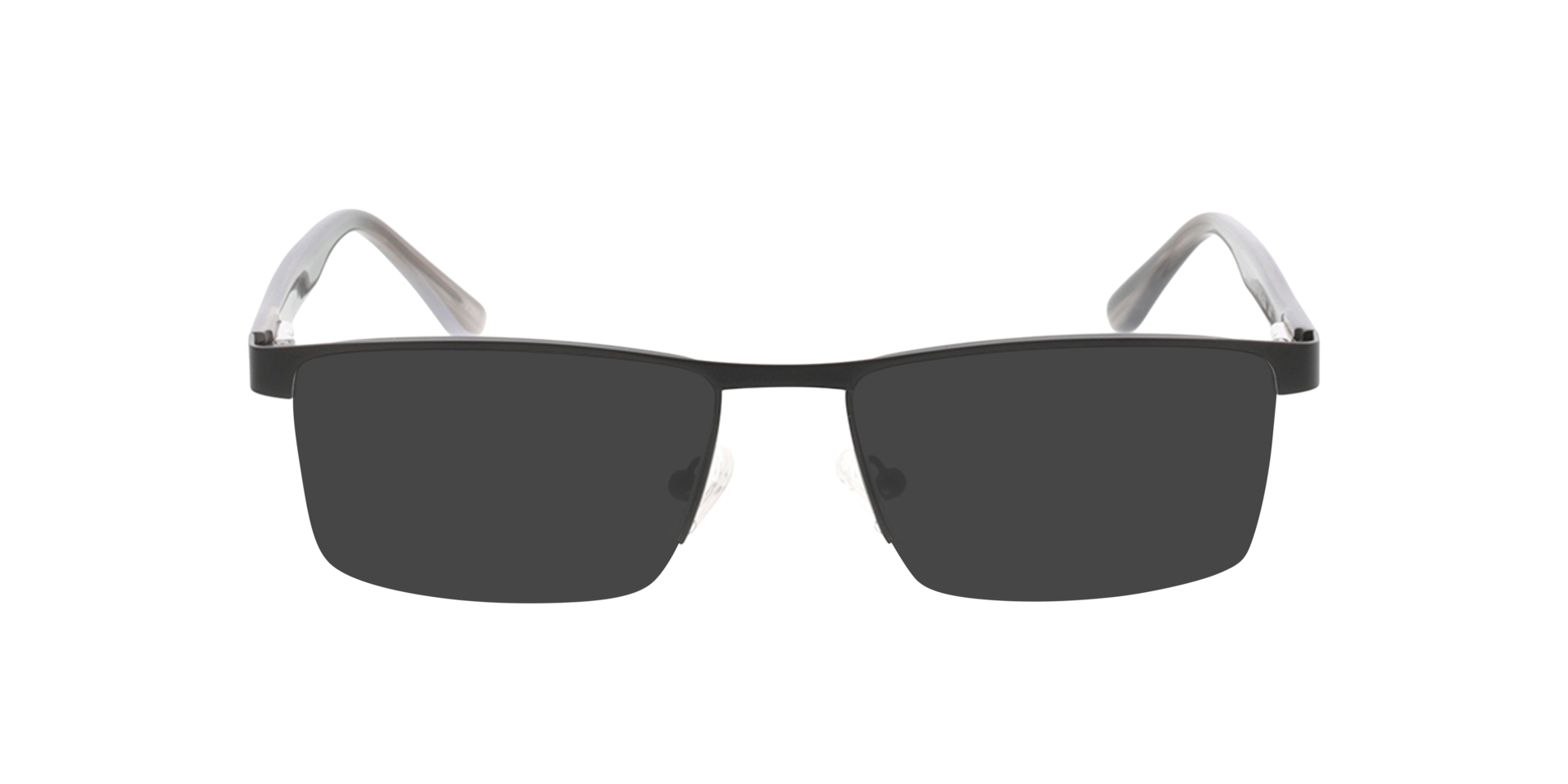 Matt Black / Grey Horn Daxton -  Metal Sonnenbrillen