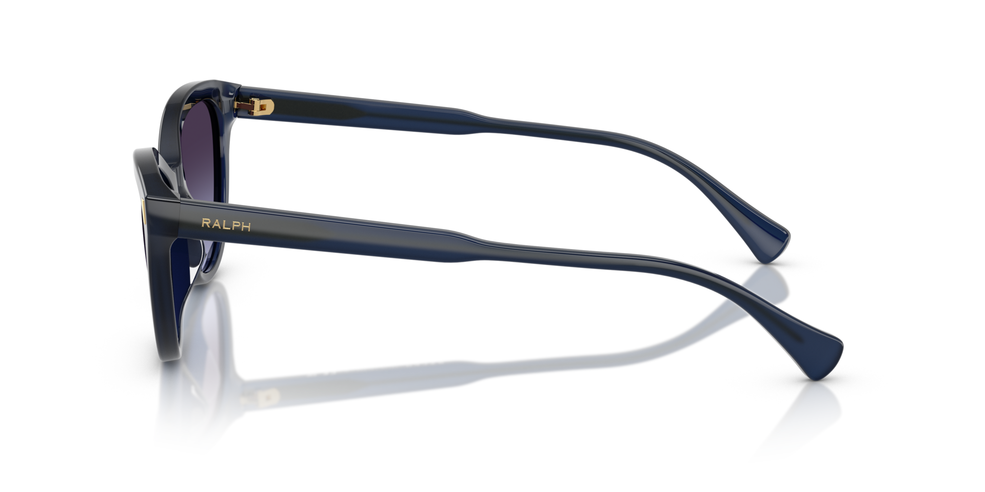 RA5326U Shiny Opalescent Blue AcetatSunglass Frames von B24, Seitenansicht