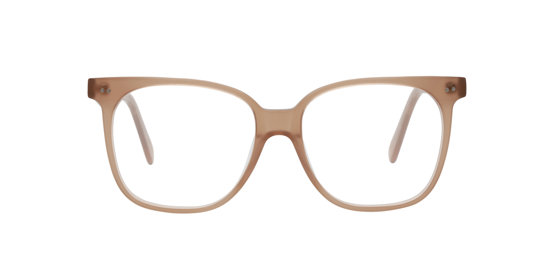 Big Mama Caramel AcetatEyeglass Frames von B24, Vorderansicht