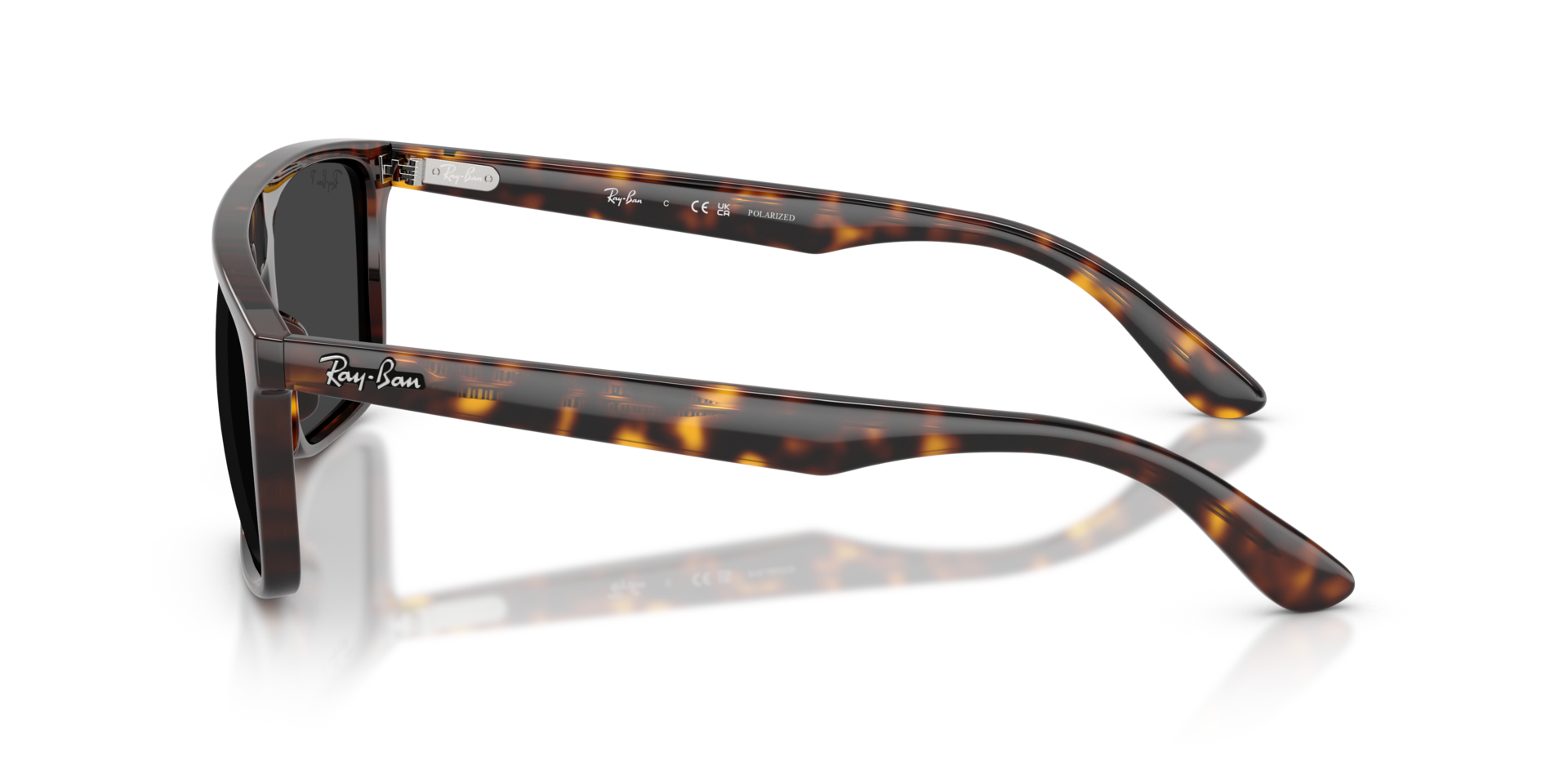 RB2222 Havana KunststofSunglass Frames van B24, Zijaanzicht