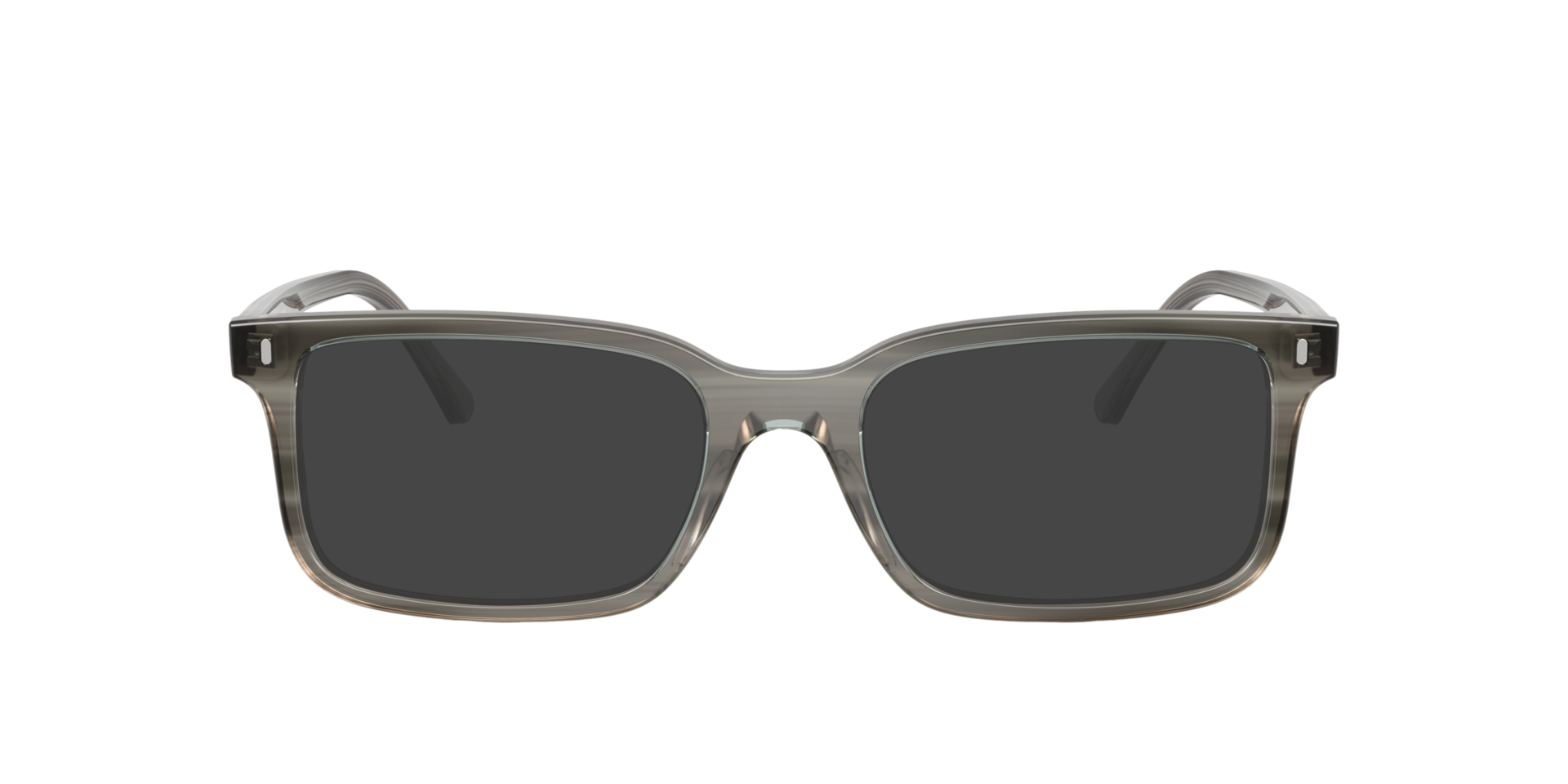 RB5445 Grau gestreift AcetatEyeglass Frames von B24, mit getönten Gläsern