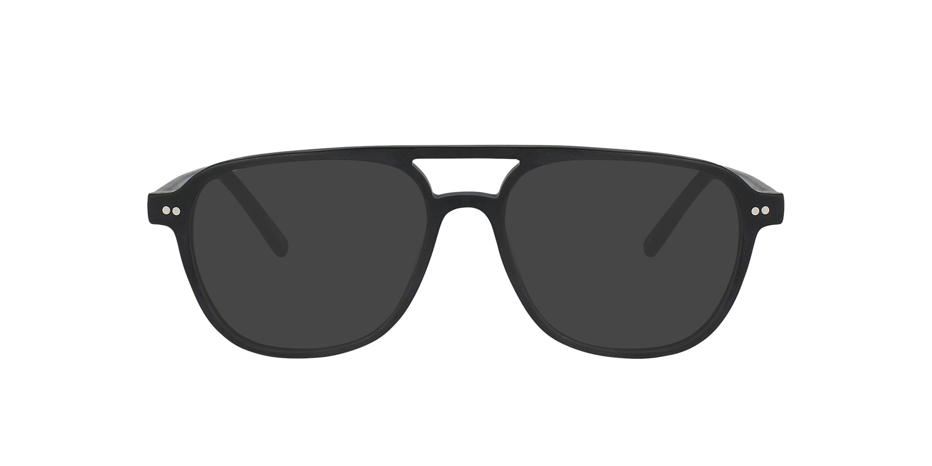 Wilker Schwarz AcetatEyeglass Frames von B24, mit getönten Gläsern