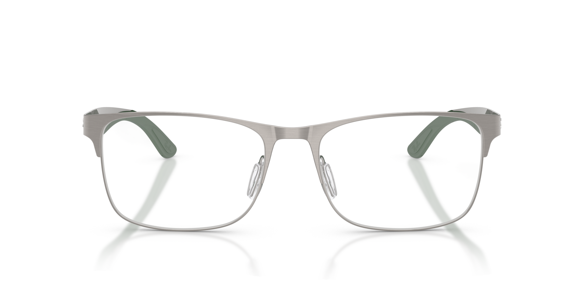 RB7550 Gunmetal MetallEyeglass Frames von B24, Vorderansicht