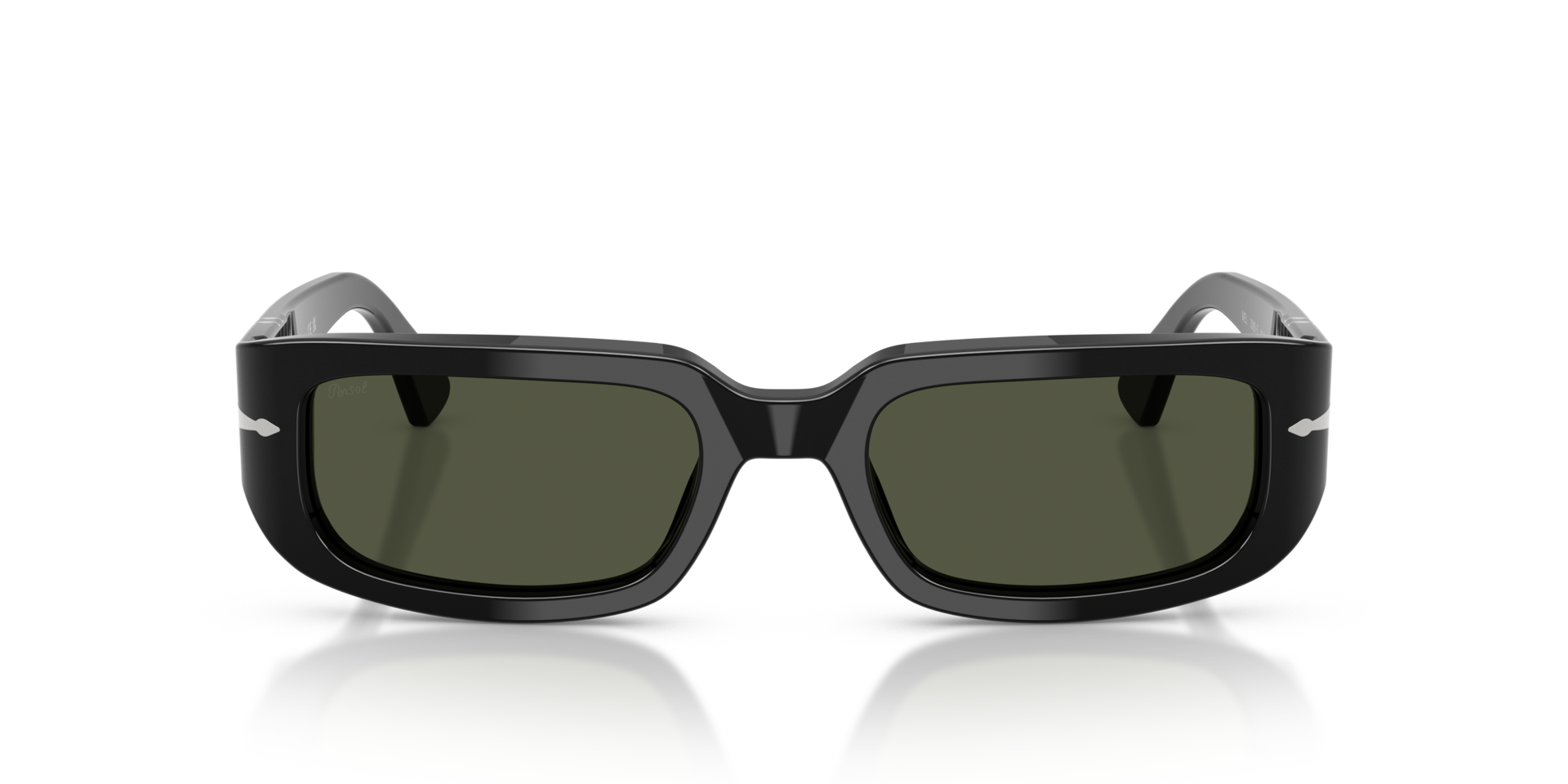 PO3385S Schwarz AcetatSunglass Frames von B24, Vorderansicht