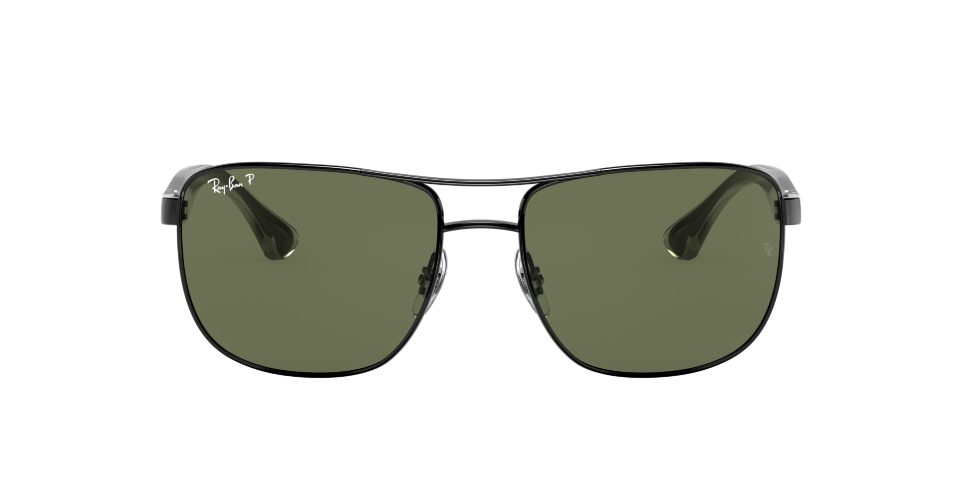 RB3533 Zwart MetaalSunglass Frames van B24, met getinte lenzen