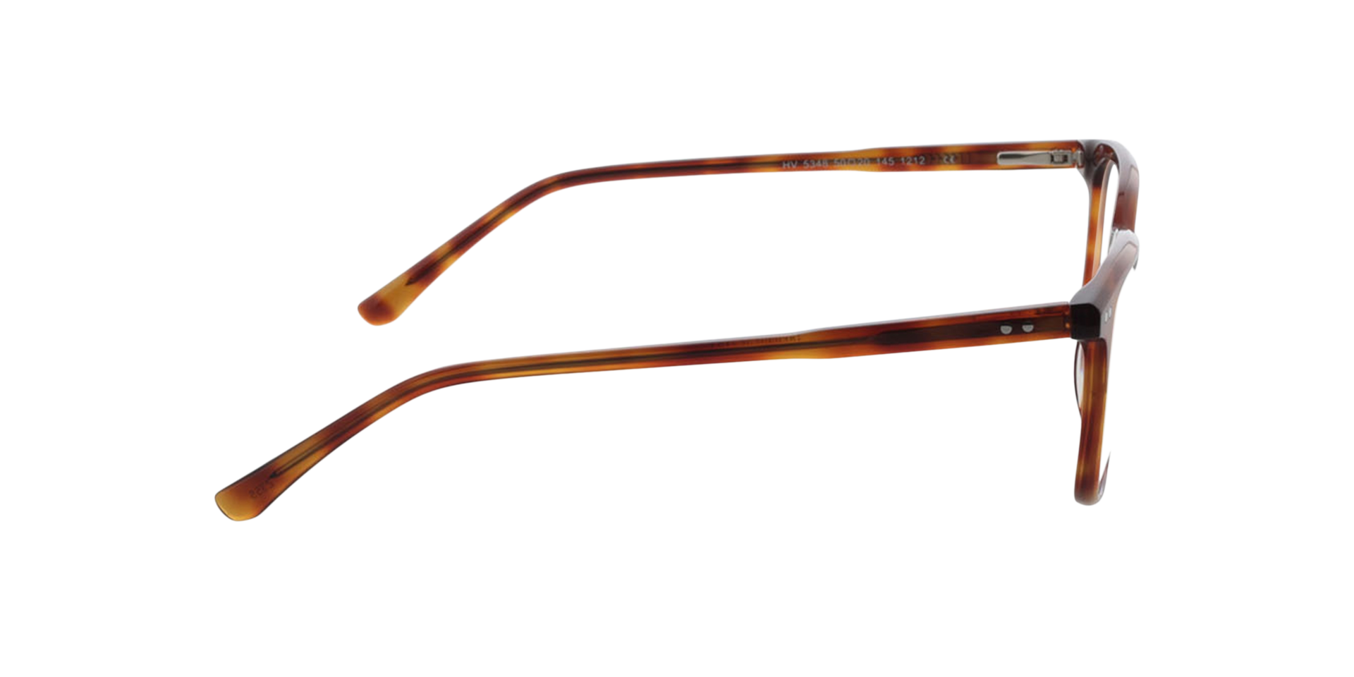Orlando Havana AcetaatEyeglass Frames van B24, Zijaanzicht
