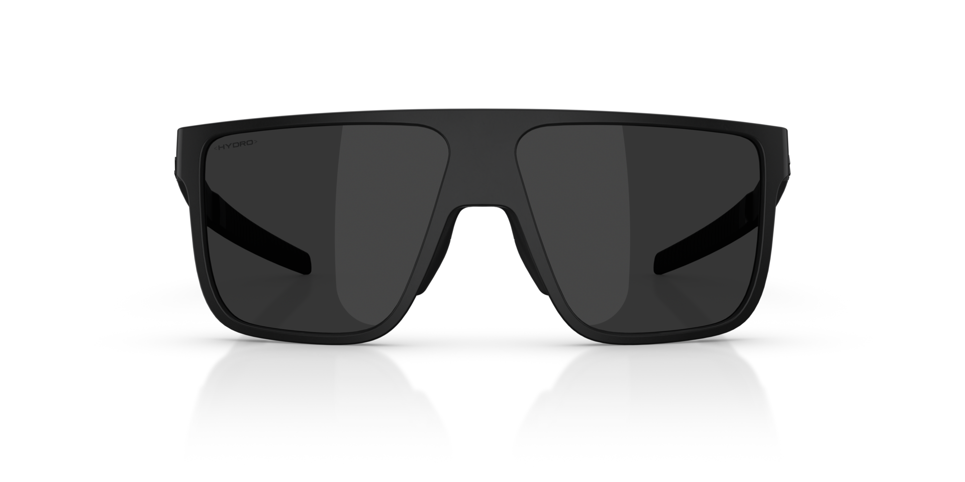 ZB7019 Matt Schwarz KunststoffSunglass Frames von B24, Vorderansicht