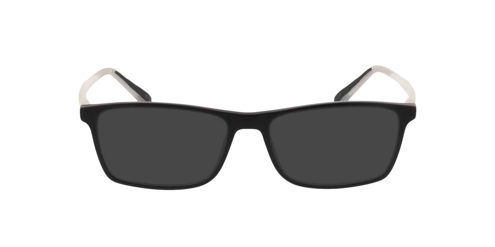 Toronto Mattschwarz KunststoffEyeglass Frames von B24, mit getönten Gläsern
