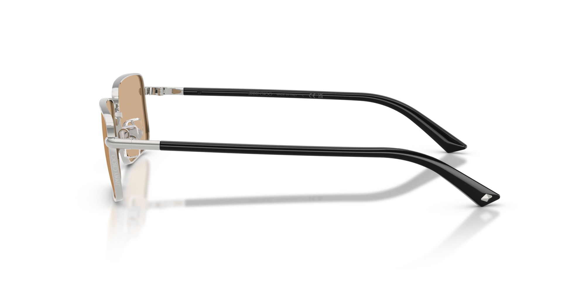 JC4027 Silber MetallSunglass Frames von B24, Seitenansicht