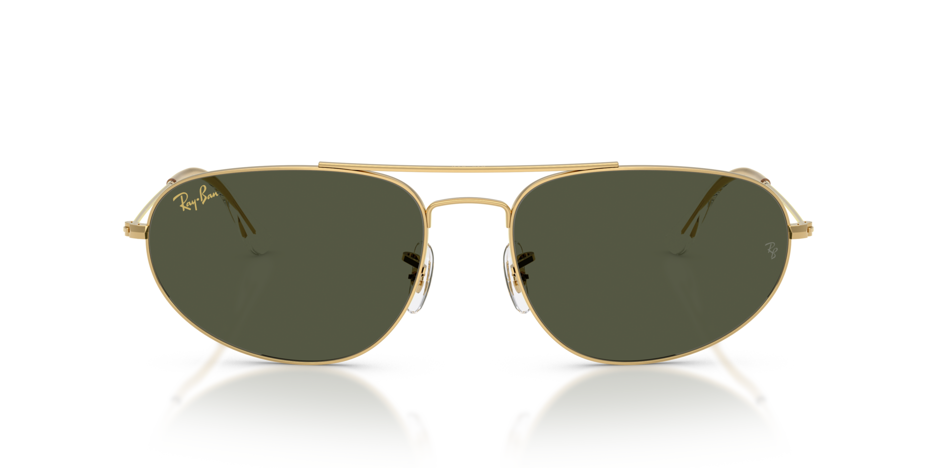 RB3945 Legend Gold MetaalSunglass Frames van B24, Vooraanzicht