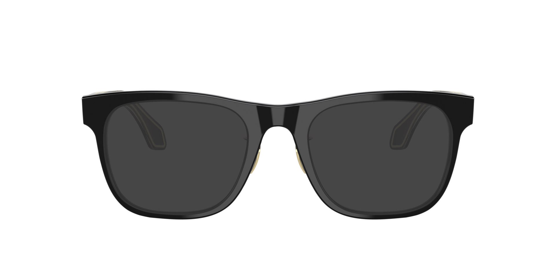 AR7268 Zwart AcetaatEyeglass Frames van B24, met getinte lenzen