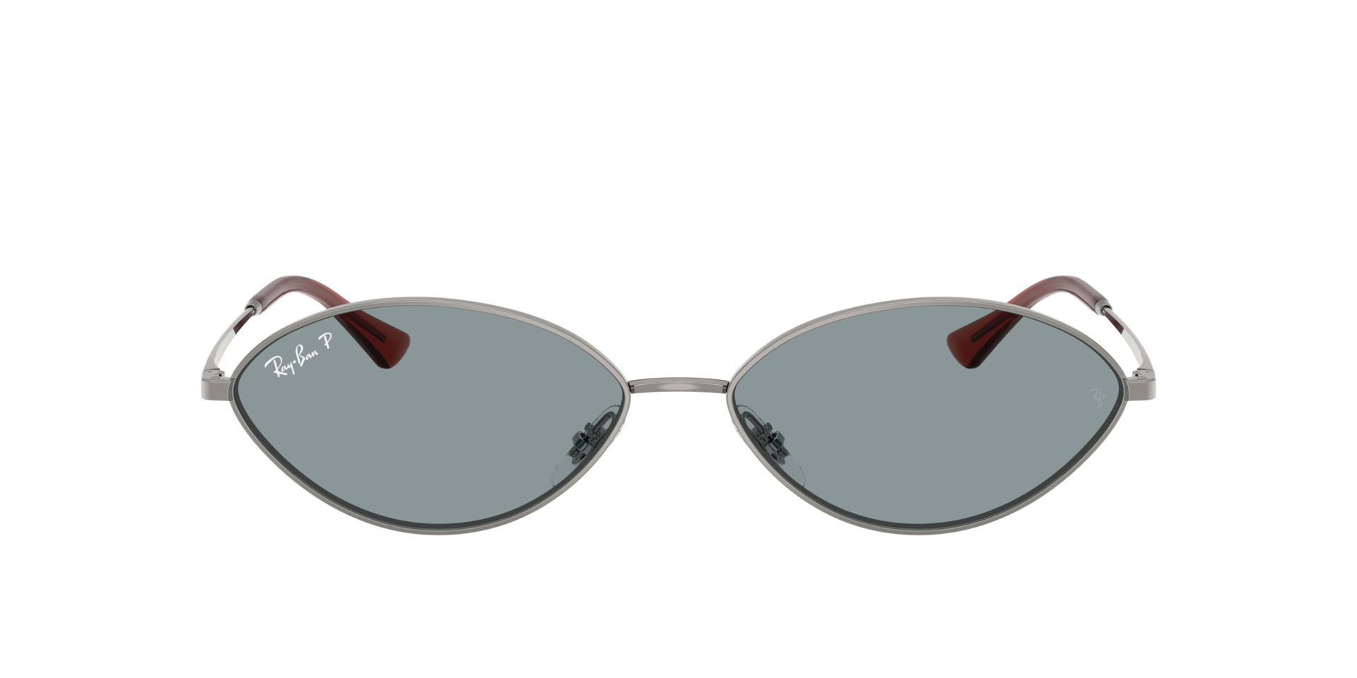 RB3757 Gunmetal MetallSunglass Frames von B24, mit getönten Gläsern