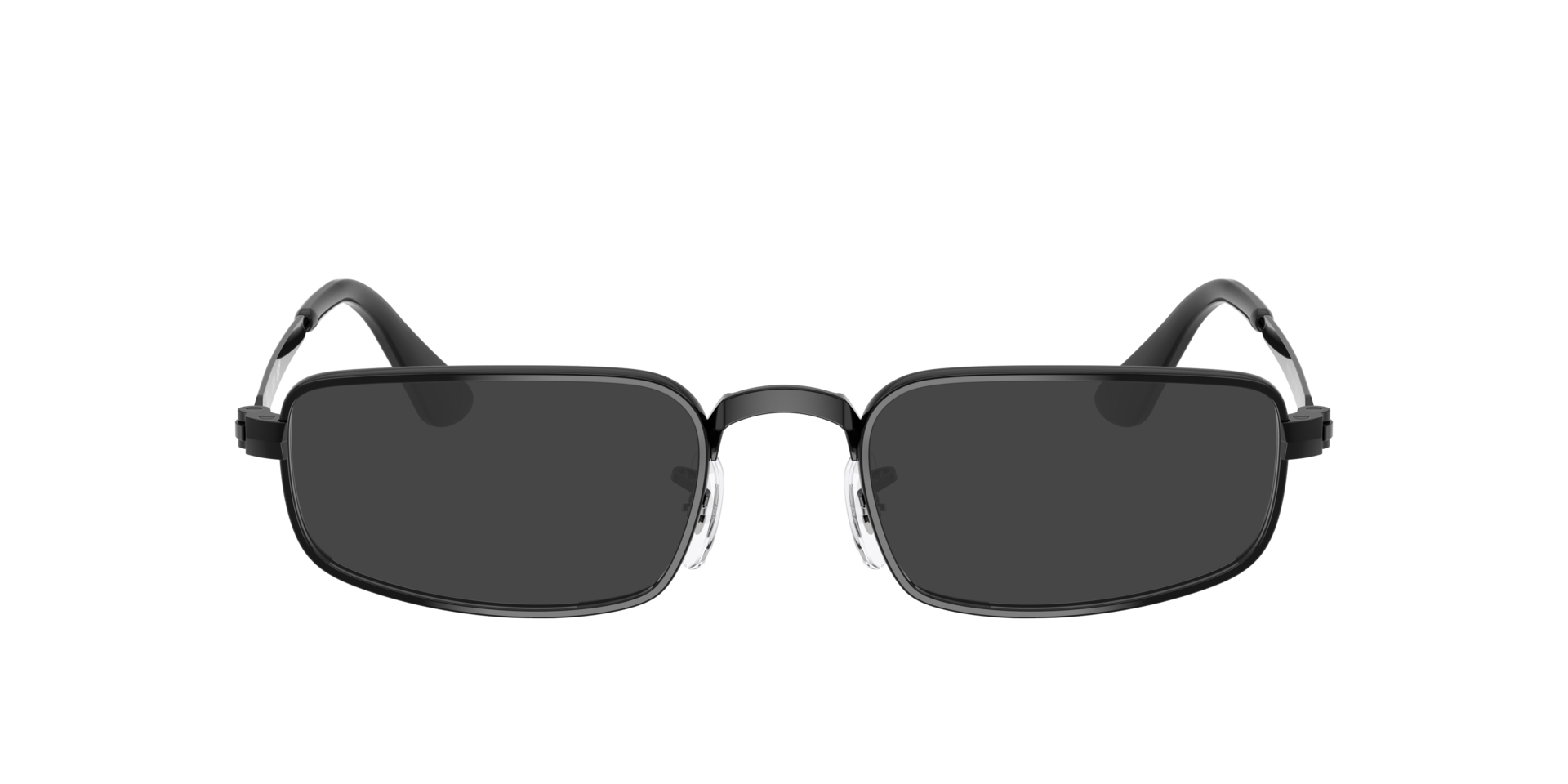 RB3927V Zwart MetaalEyeglass Frames van B24, met getinte lenzen
