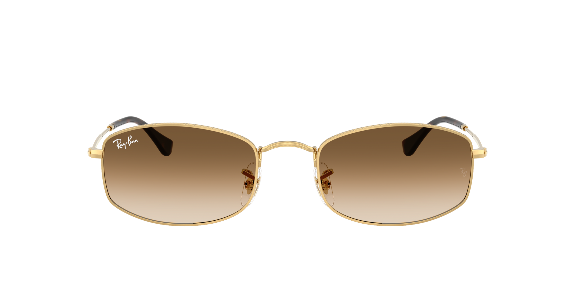 RB3832 Arista goud MetaalSunglass Frames van B24, met getinte lenzen