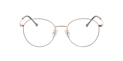 Brille24 - Charlottenburg, Black / Pink Gold/Black / Silver/Pink Gold, Größe: Durchschnittlich
