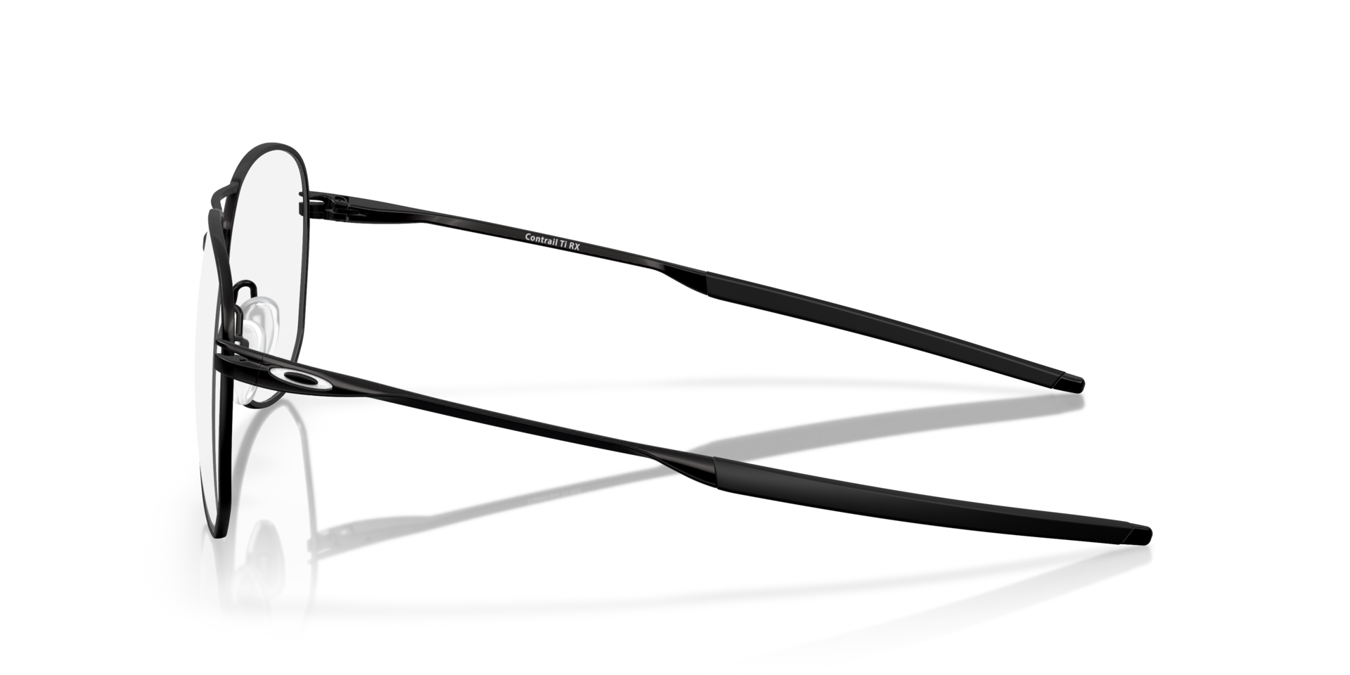 Contrail TI Schwarz satiniert TitanEyeglass Frames von B24, Seitenansicht