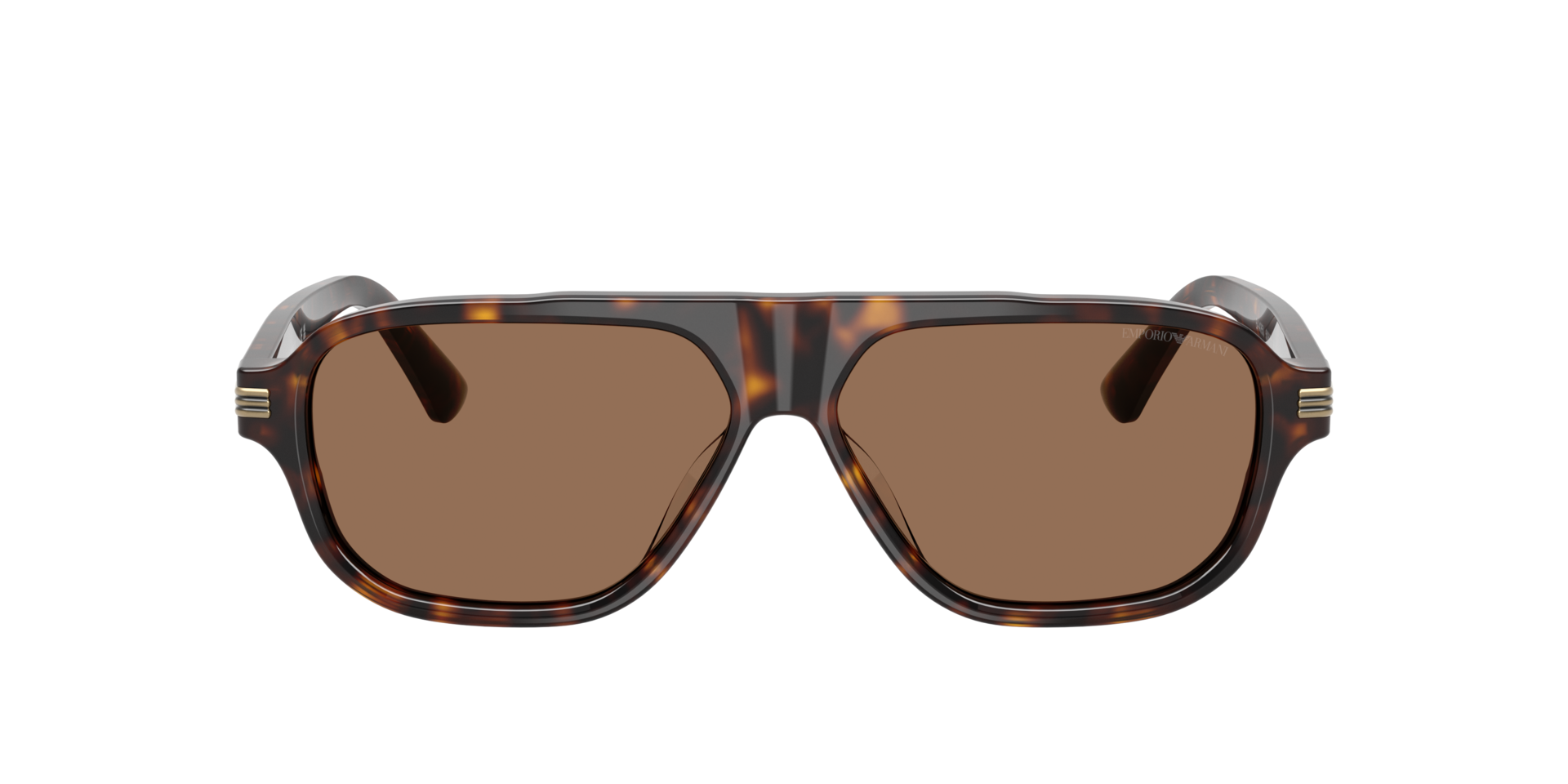EA4285U Glänzendes Havanna AcetatSunglass Frames von B24, mit getönten Gläsern
