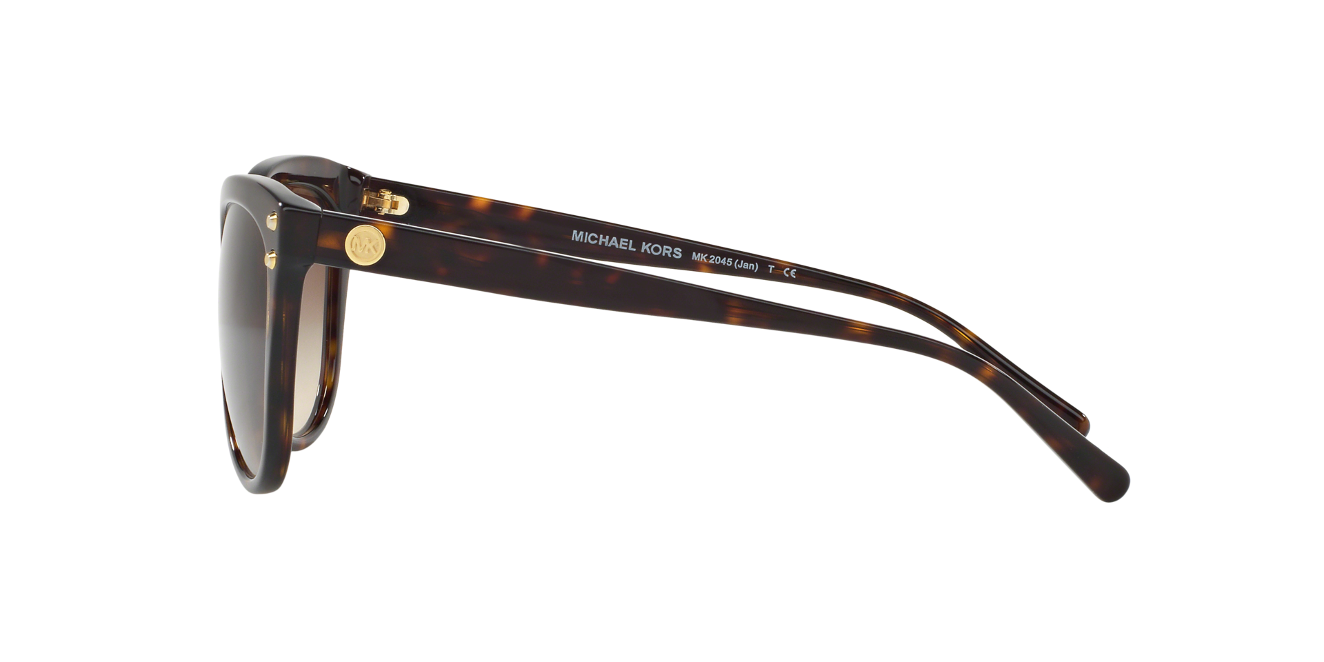 MK2045 Donker tortoise AcetaatSunglass Frames van B24, Zijaanzicht