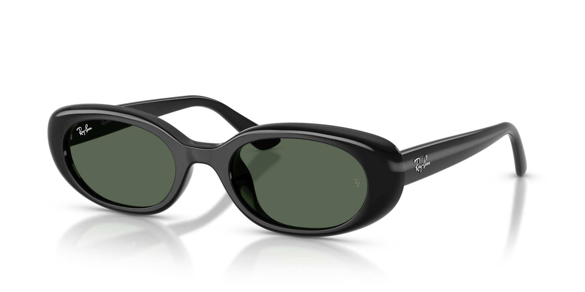 RB4441D Zwart KunststofSunglass Frames van B24, Hoekweergave