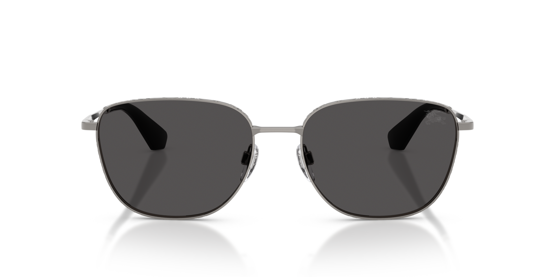 BE3171 Staalgrijs MetaalSunglass Frames van B24, Vooraanzicht