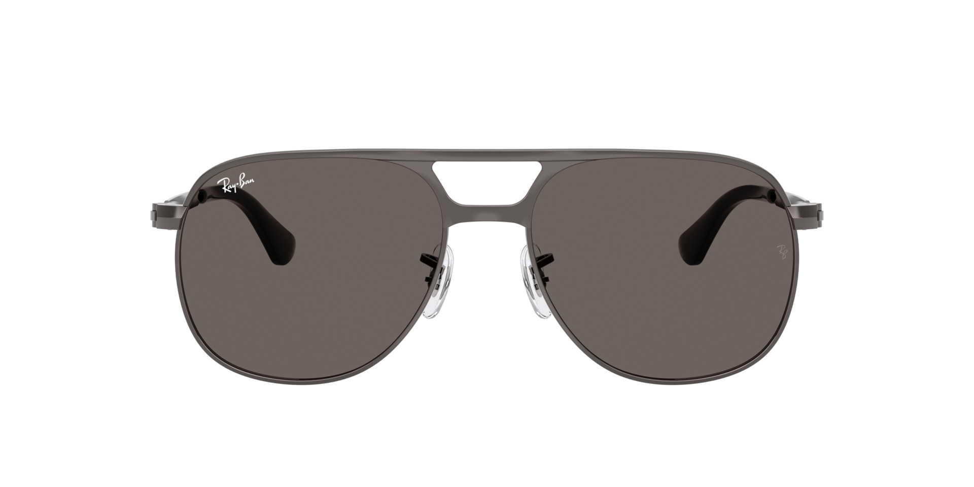 RB3793 Gunmetal MetallSunglass Frames von B24, mit getönten Gläsern