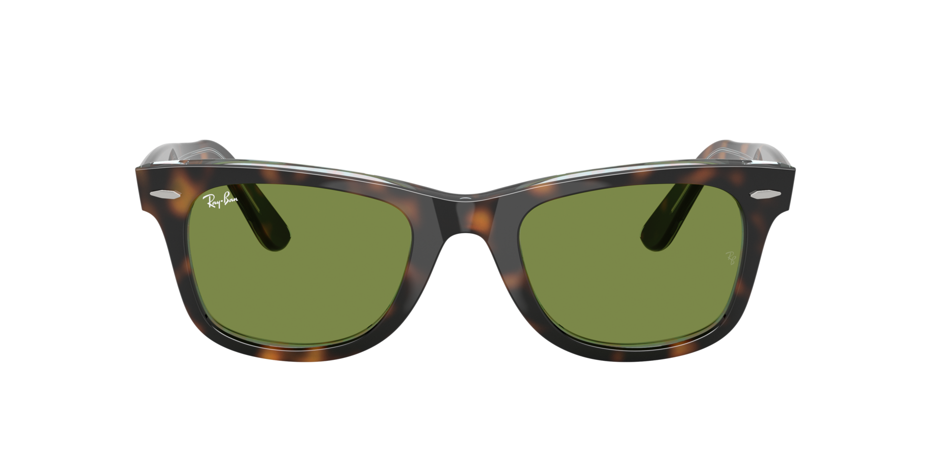 RB2140 Dark Havana On Multicolor AcetaatSunglass Frames van B24, met getinte lenzen