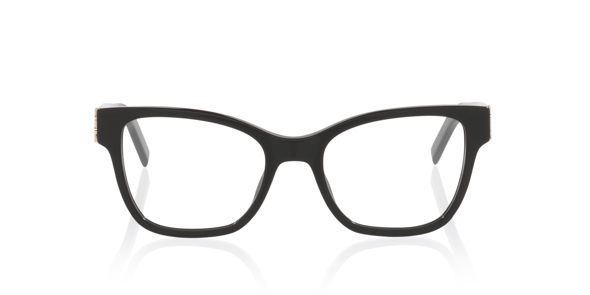 Sl M158 Schwarz AcetatEyeglass Frames von B24, Vorderansicht