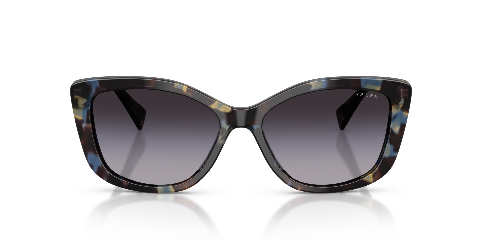RA5358U Blue Havana AcetatSunglass Frames von B24, Vorderansicht