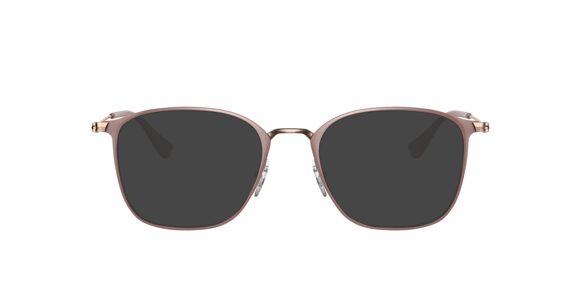 RB6466 Beige op koper MetaalEyeglass Frames van B24, met getinte lenzen