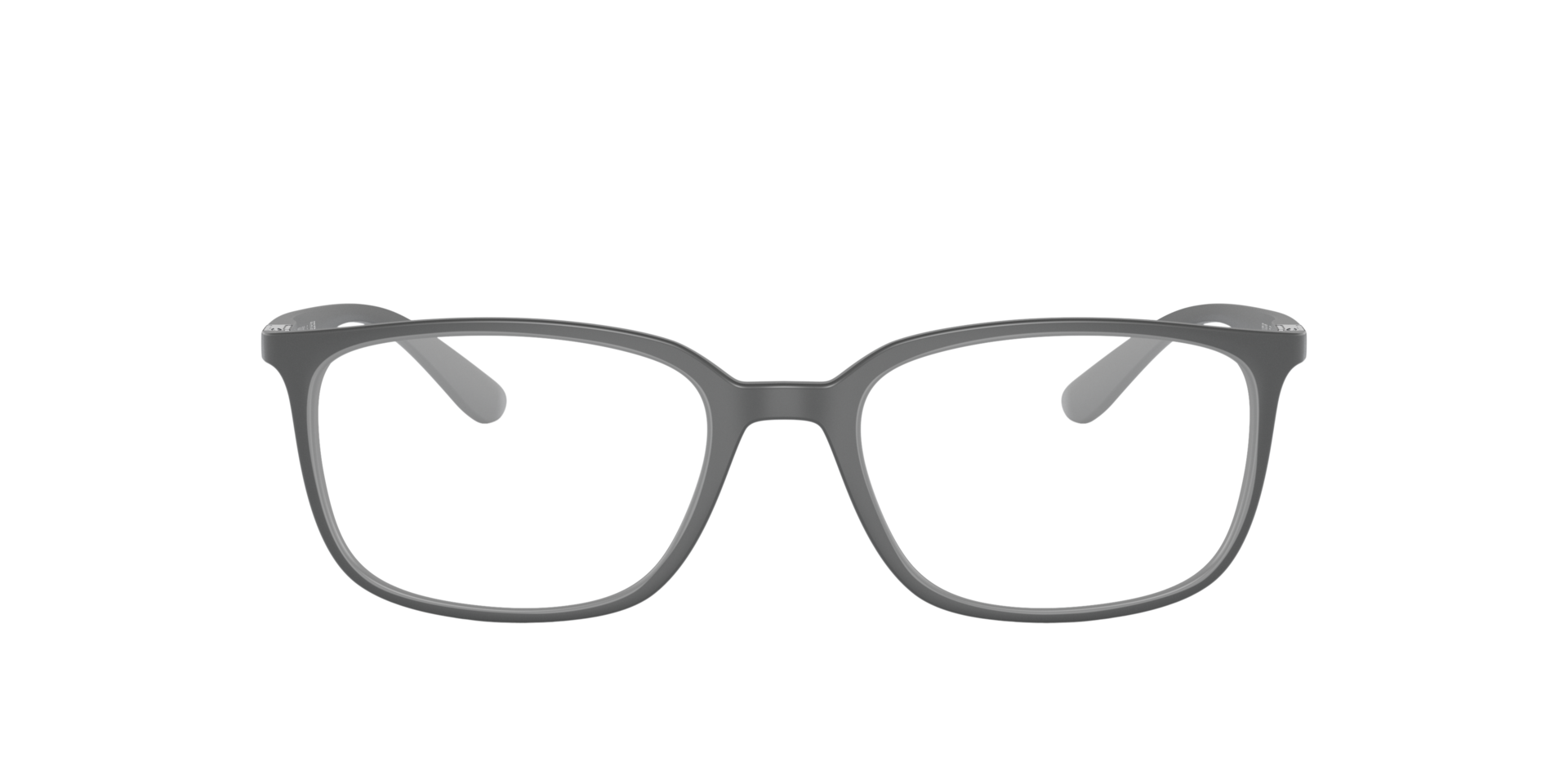 RB7208 Grau KunststoffEyeglass Frames von B24, Vorderansicht