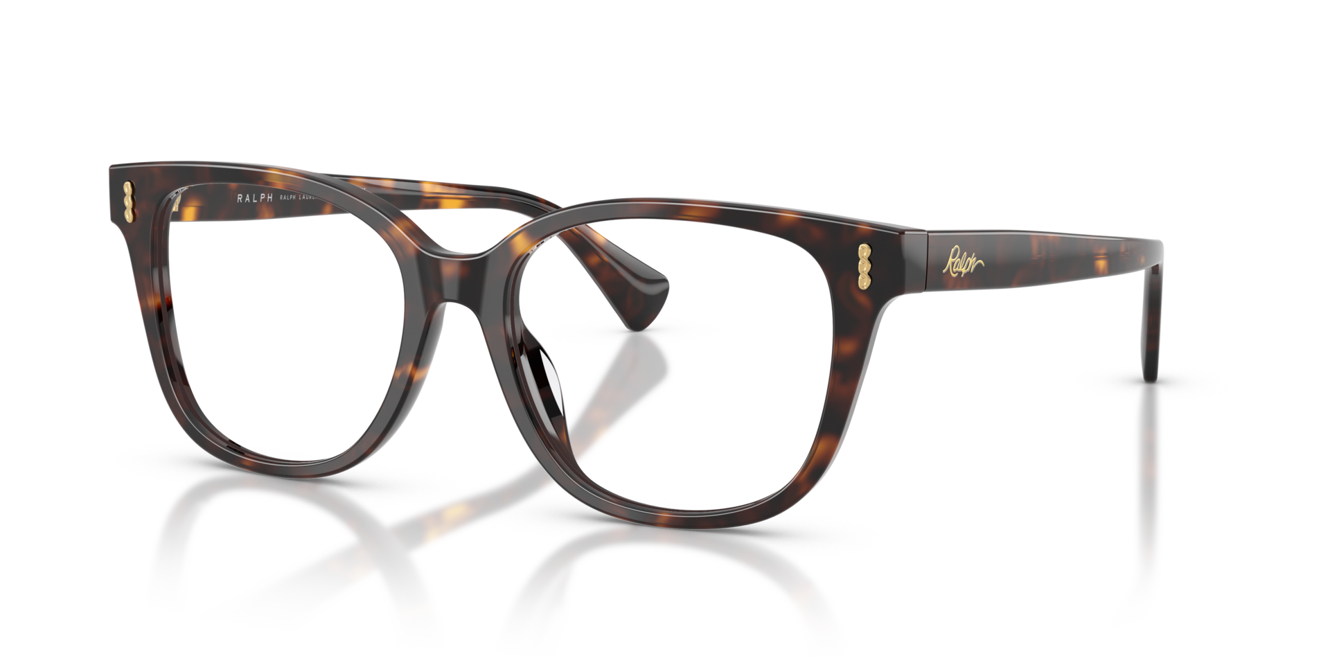 RA7196U Dunkelhavana AcetatEyeglass Frames von B24, Dreiviertelansicht