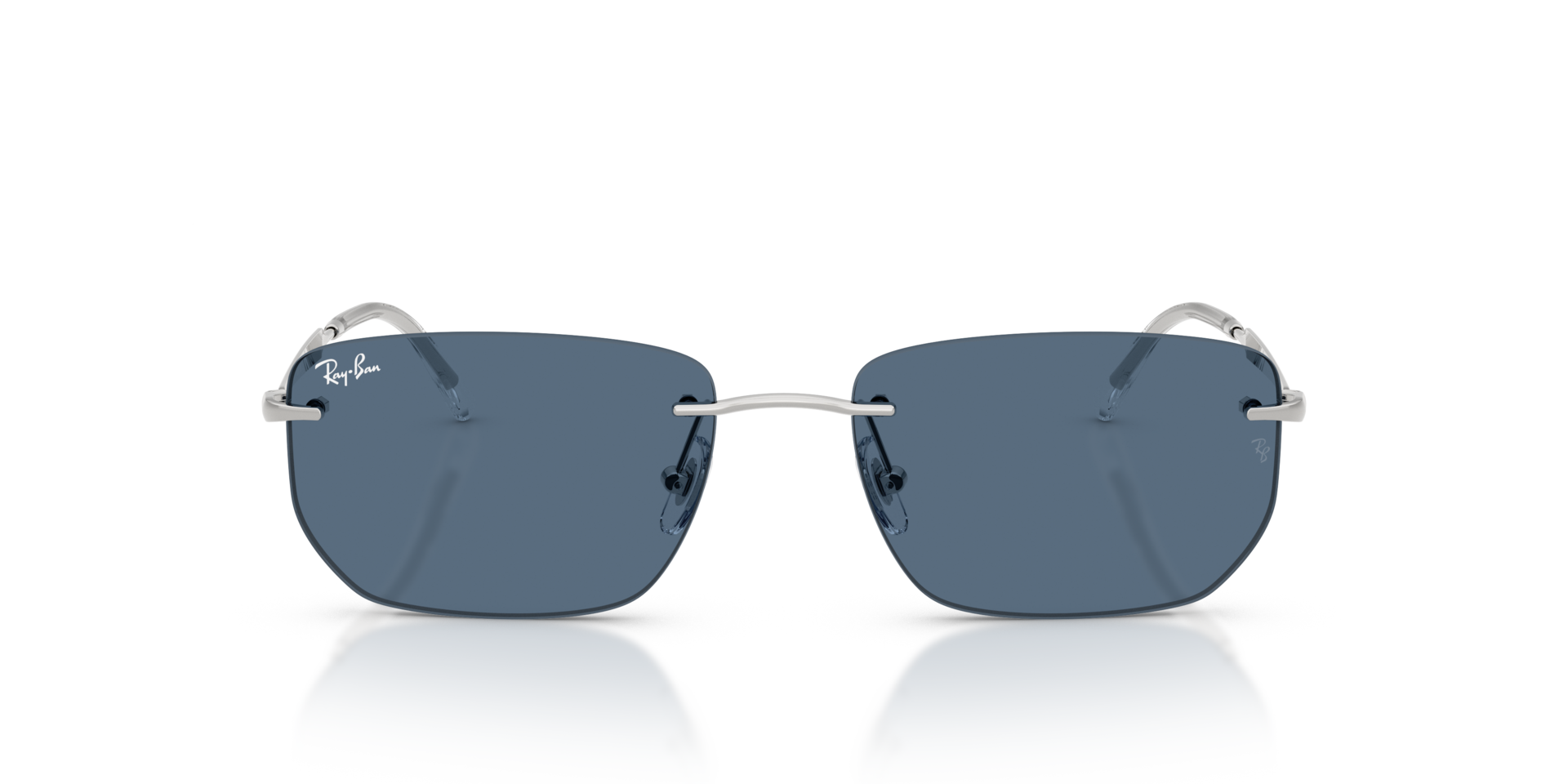 RB3768 Silber MetallSunglass Frames von B24, Vorderansicht