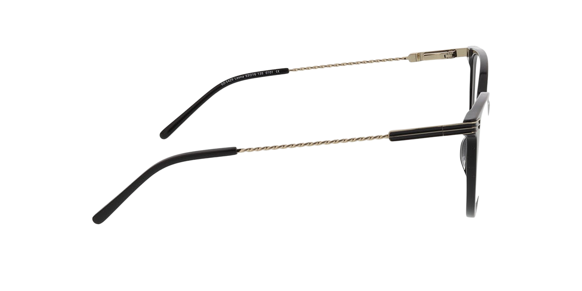 Leona Schwarz AcetatEyeglass Frames von B24, Seitenansicht