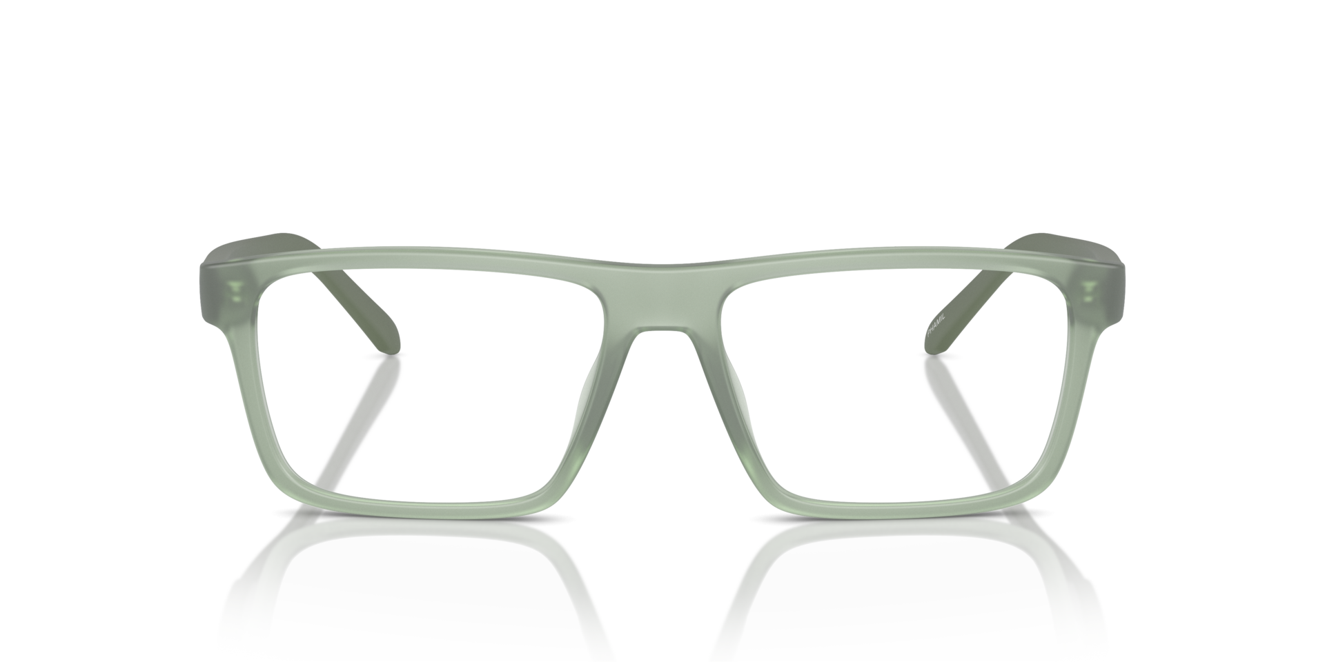 AN7251U Frosted Sage KunststoffEyeglass Frames von B24, Vorderansicht