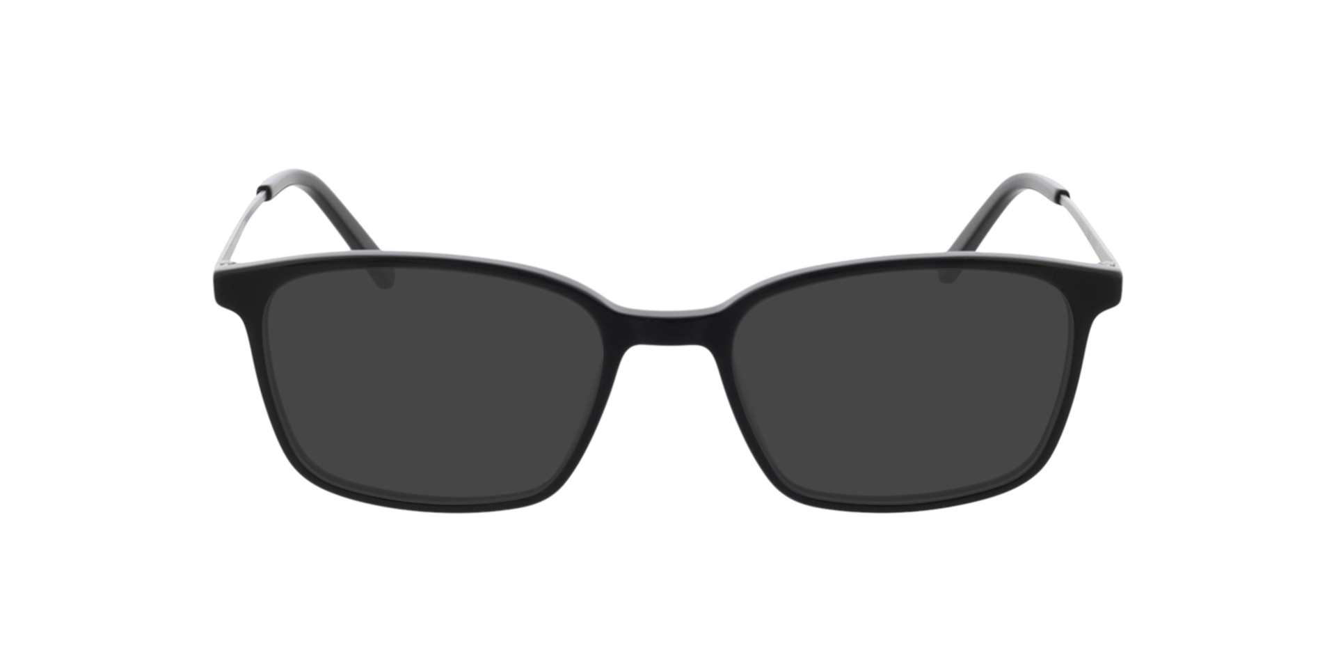Melle Zwart & Zilver AcetaatEyeglass Frames van B24, met getinte lenzen