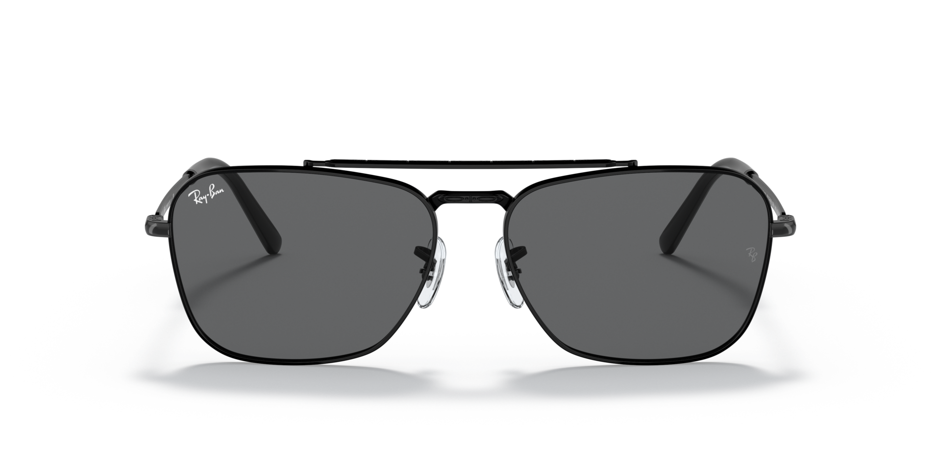 RB3636 Schwarz MetallSunglass Frames von B24, Vorderansicht