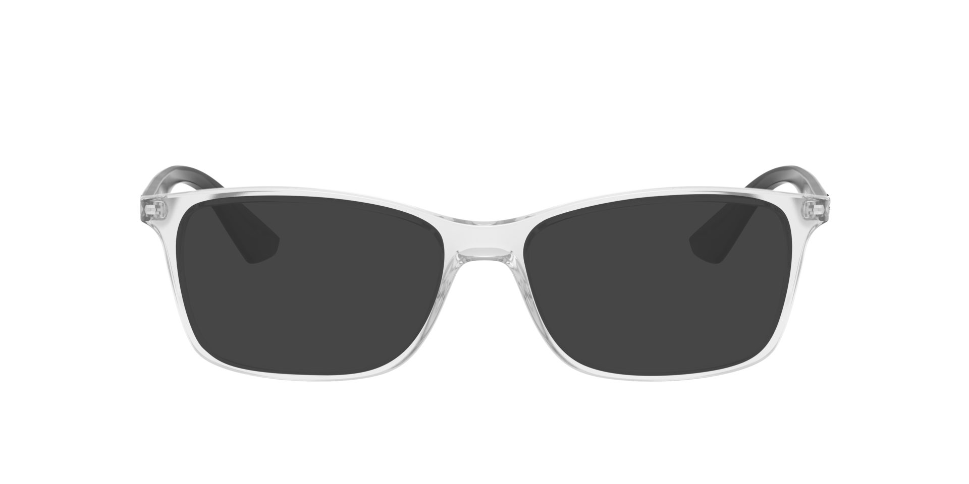 RB7047 Transparent KunststoffEyeglass Frames von B24, mit getönten Gläsern