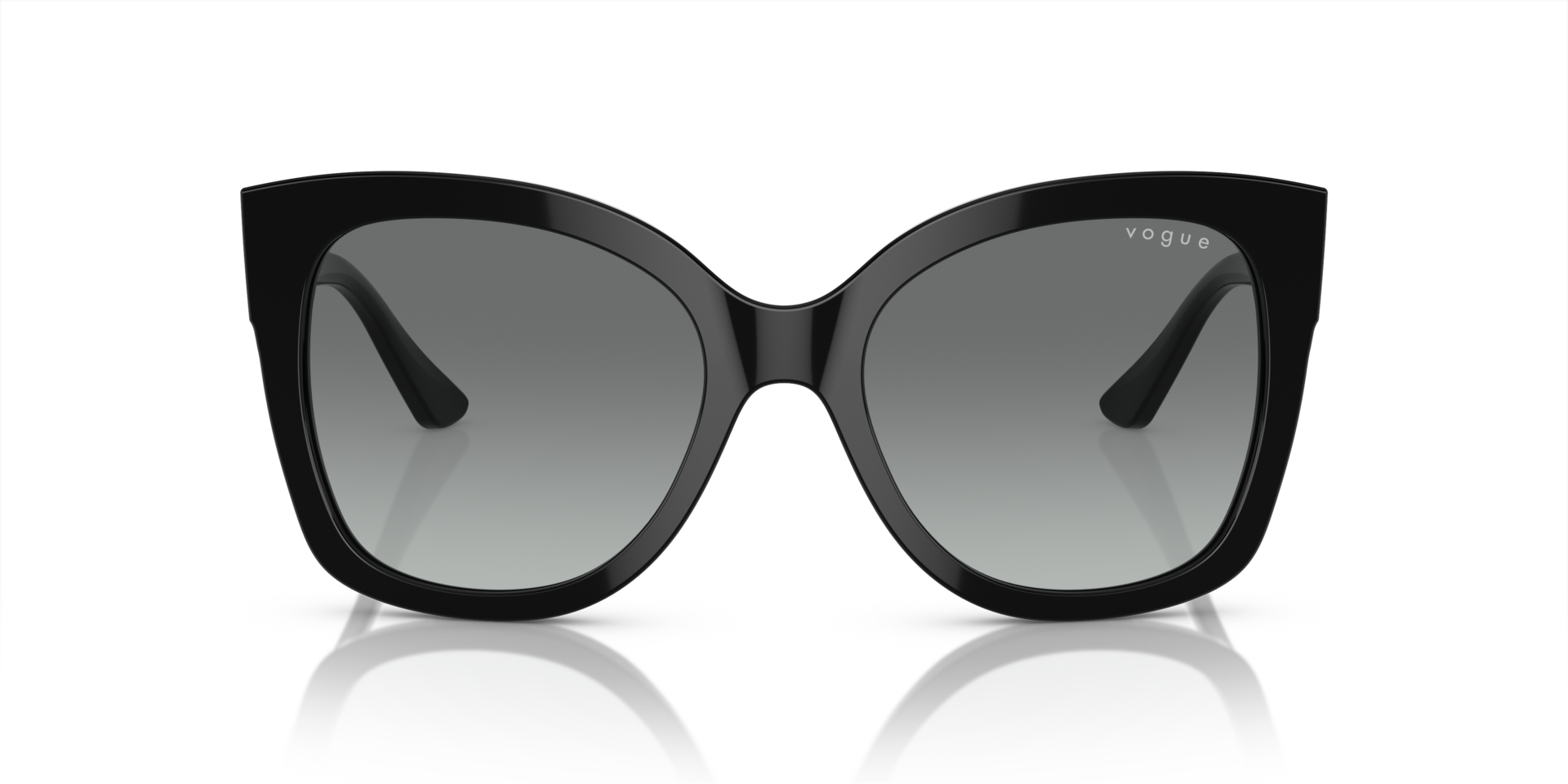 VO5338S Schwarz AcetatSunglass Frames von B24, Vorderansicht