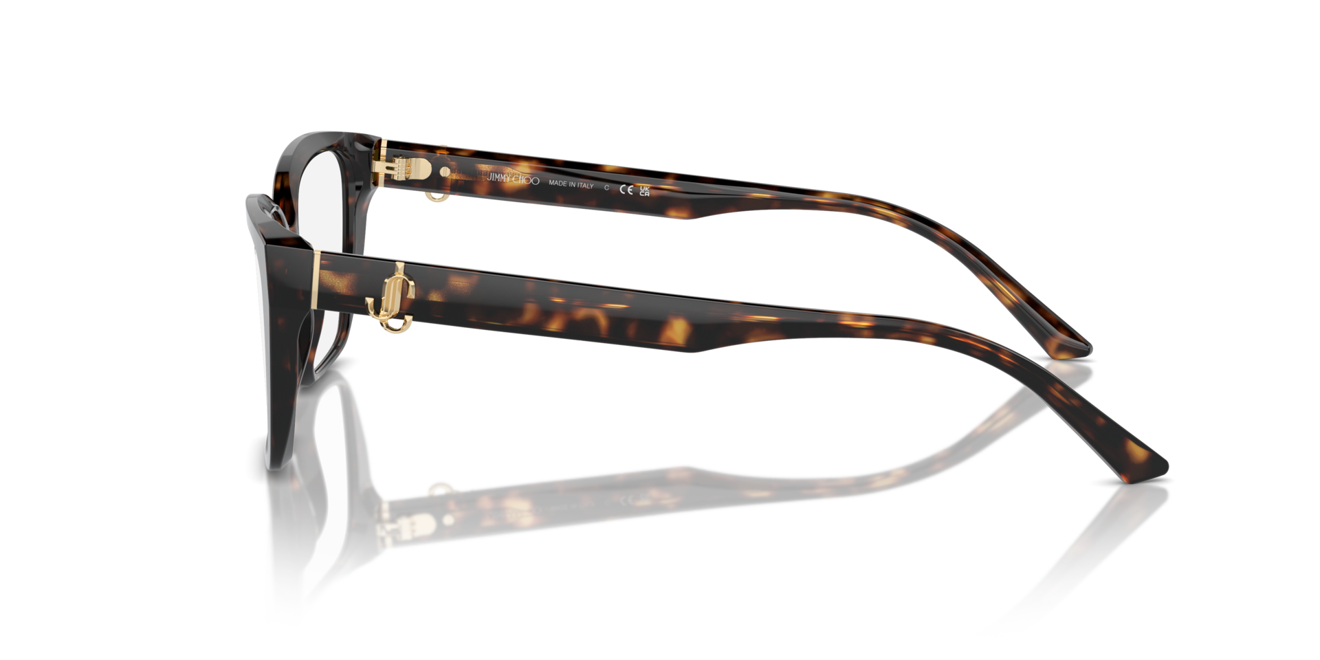 JC3008 Havana AcetatEyeglass Frames von B24, Seitenansicht