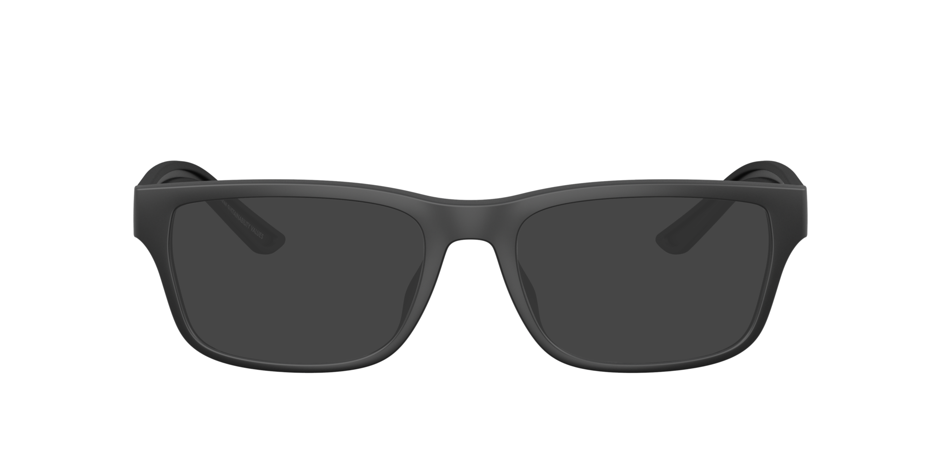 Rubberized Matte Black EA3276U -  Plastic Sonnenbrillen