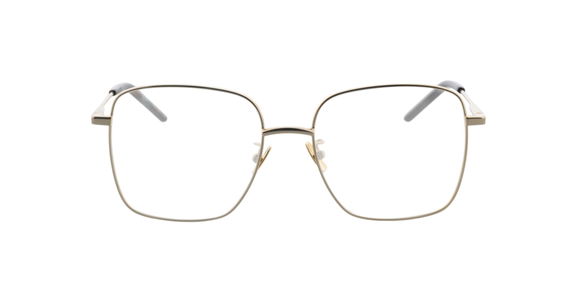 SL 314 Gold MetallEyeglass Frames von B24, Vorderansicht