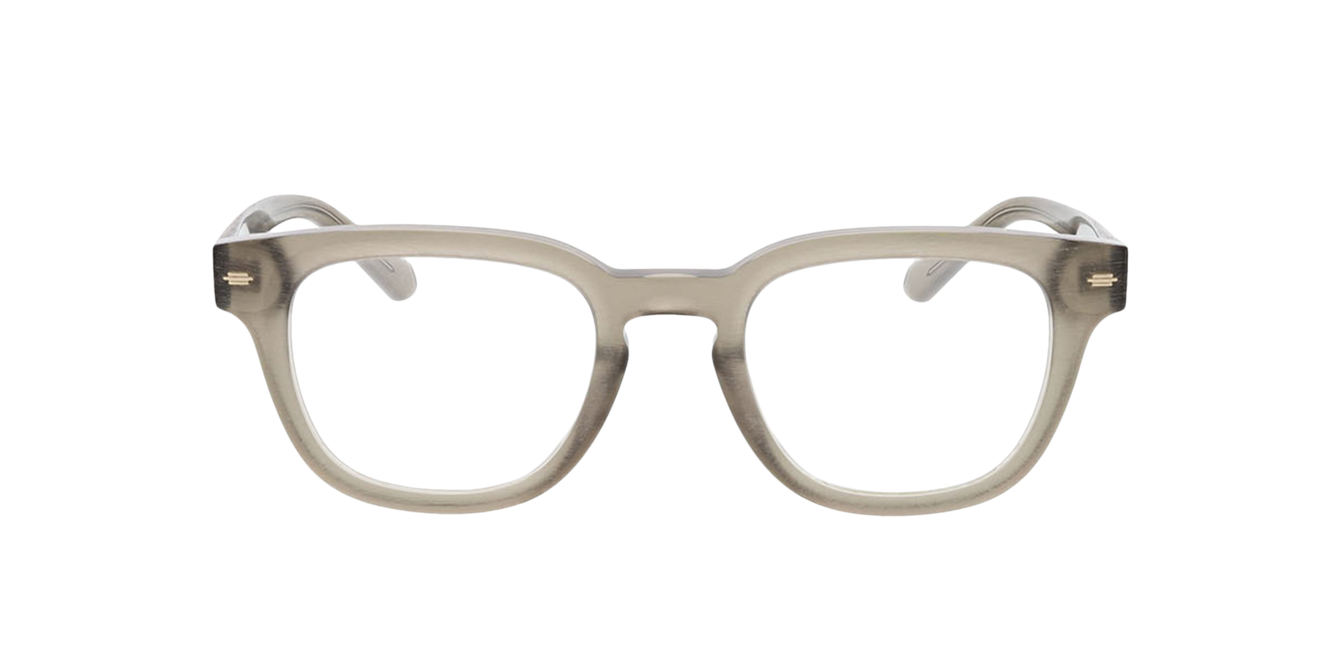 Cleveland Kristalgrijs AcetaatEyeglass Frames van B24, Vooraanzicht
