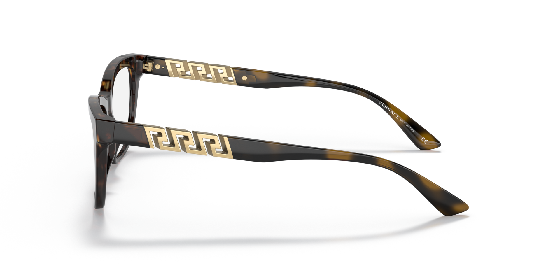 VE3318 Havana AcetatEyeglass Frames von B24, Seitenansicht