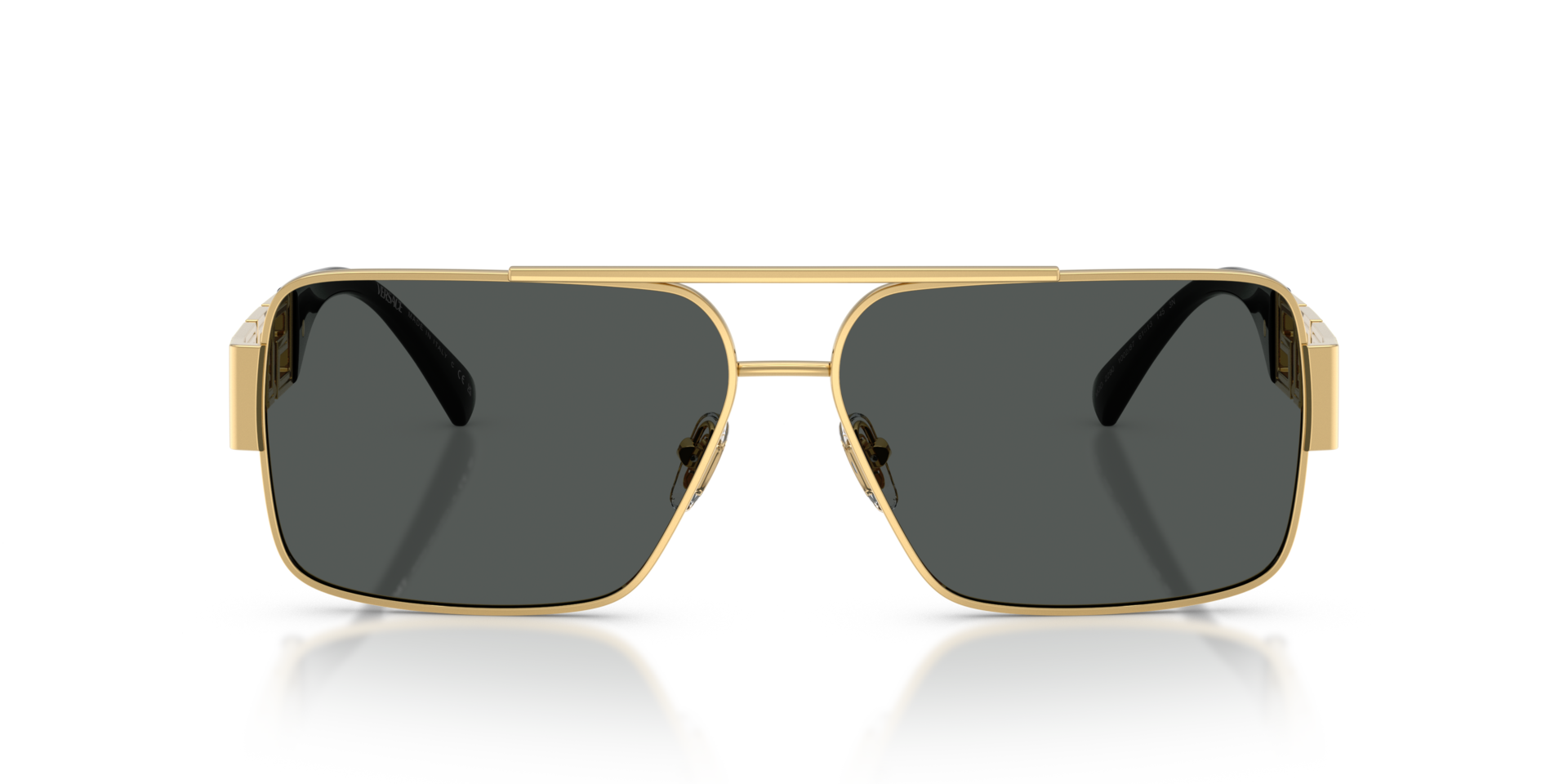 VE2290 Gold MetallSunglass Frames von B24, Vorderansicht