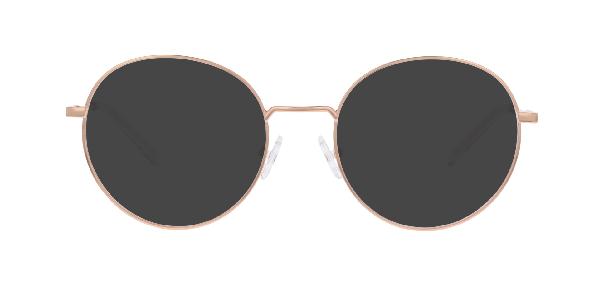 Nomi Rotgold MetallEyeglass Frames von B24, mit getönten Gläsern