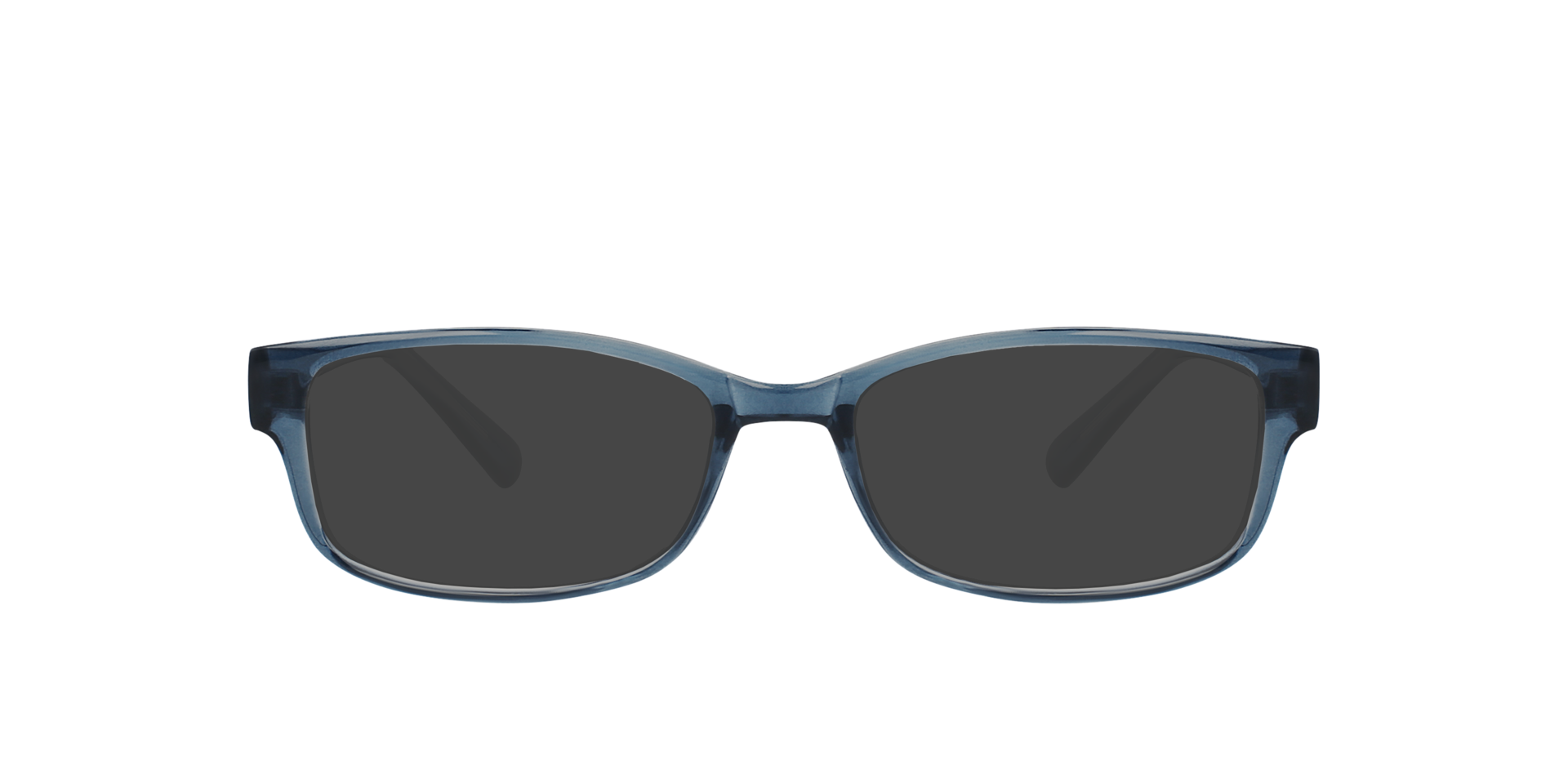 Drifter Crystal Shiny Blue KunststoffEyeglass Frames von B24, mit getönten Gläsern