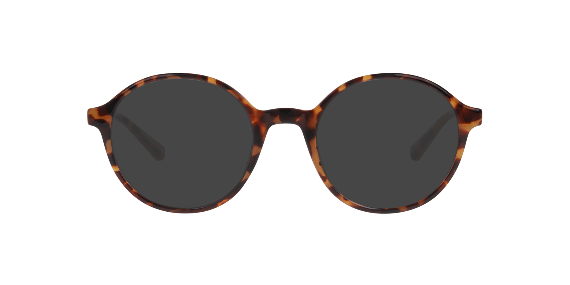 Rom Havana KunststofEyeglass Frames van B24, met getinte lenzen