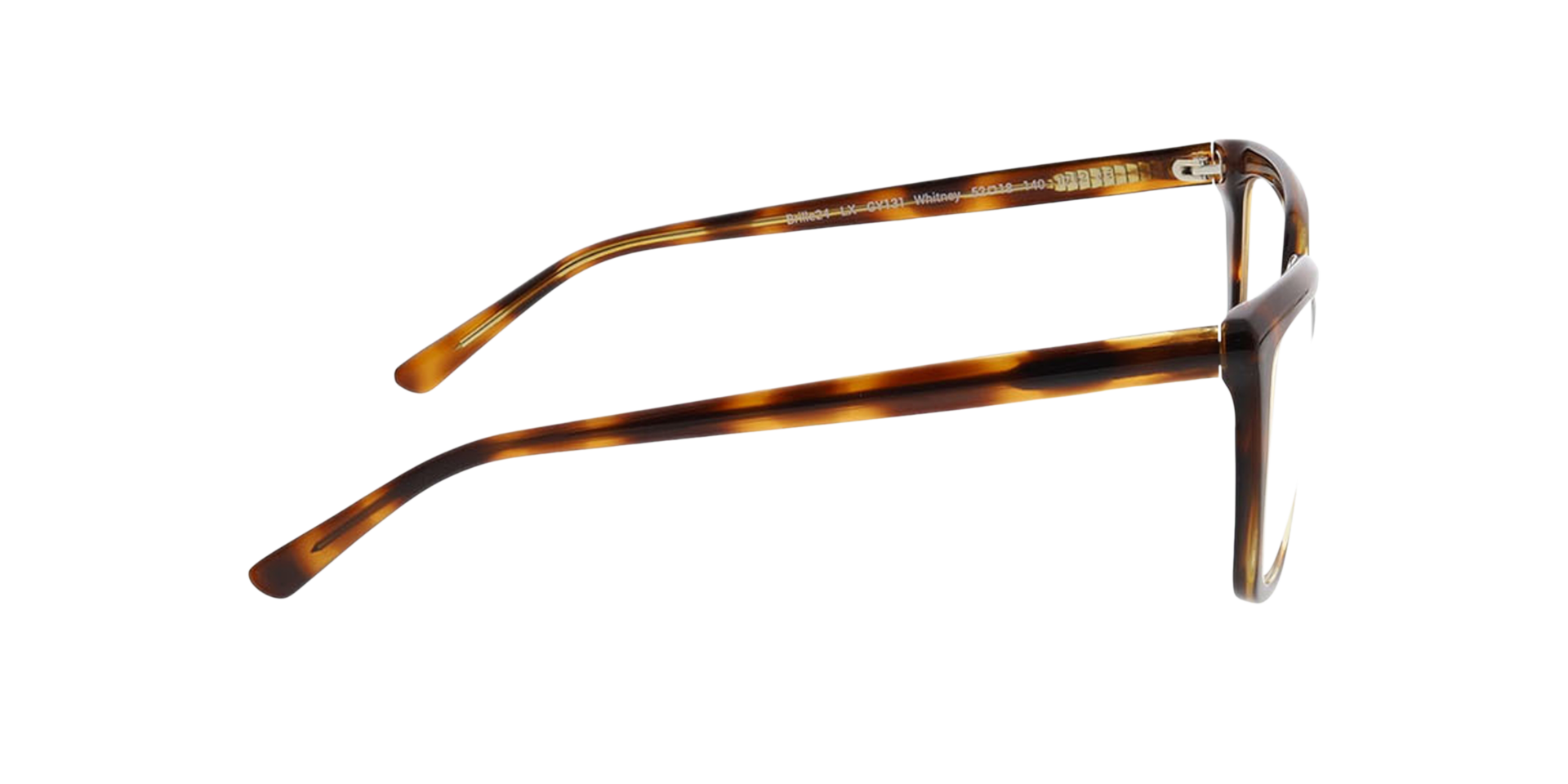 Whitney Havana AcetatEyeglass Frames von B24, Seitenansicht