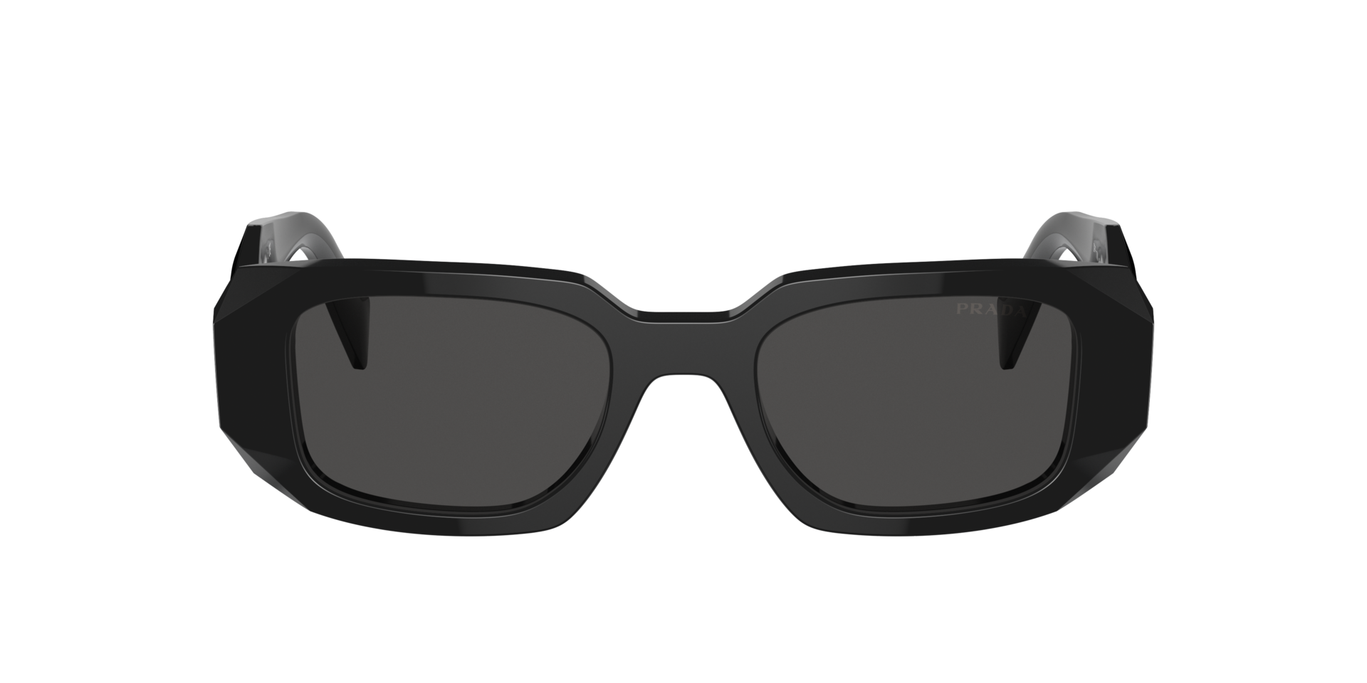 PR 17WS Zwart AcetaatSunglass Frames van B24, met getinte lenzen