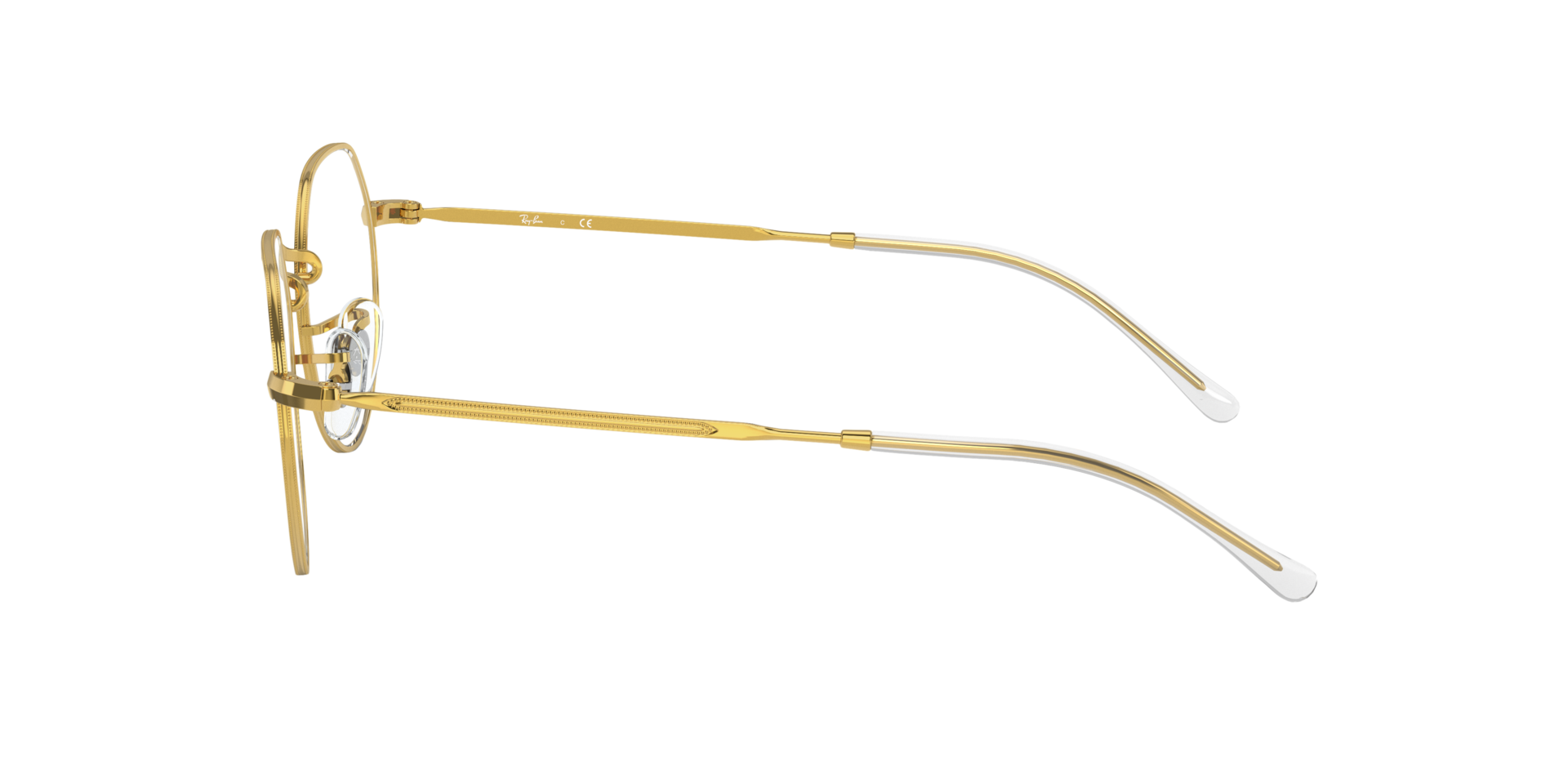 RB6465 Goud MetaalEyeglass Frames van B24, Zijaanzicht